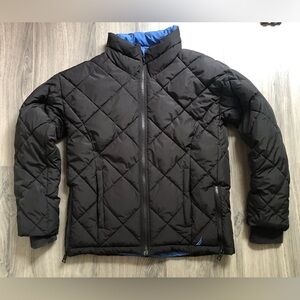 Nautica Puffs Black Jacket
